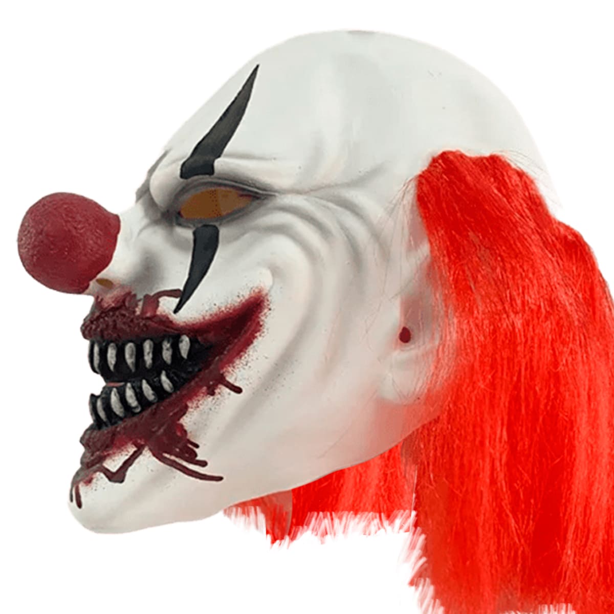 Miniatura 5 de Mascara Latex Payaso Ojos Negros MA-134